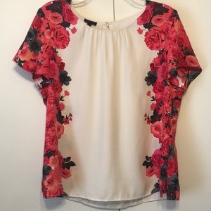 Talbots Floral Blouse